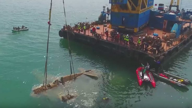 Decaying P-40 Raised After Decades In Watery Grave – What The Hell Was It Doing In Russia? | World War Wings Videos