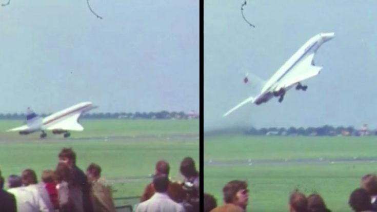 Tupolev Tu-144 Fatal Crash Original video Paris Air show (1973) | World War Wings Videos