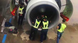 News| Elderly Woman Throws Coins Into Huge Jet Engine For “Good Luck”