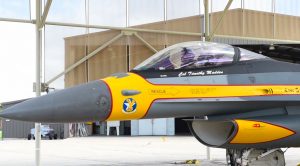 F-16 Gets A Sleek New P-47 Thunderbolt Color Scheme – You Gotta See How Great It Looks!