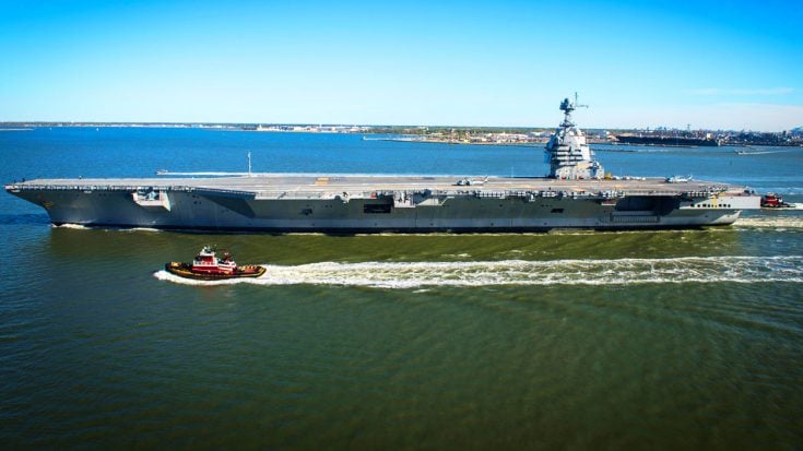 Massive Supercarrier USS Gerald Ford Officially Delivered To US Navy – Ready For Action | World War Wings Videos