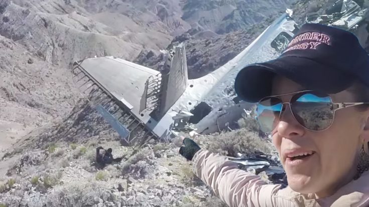 Hiker Visits The Site Of CIA’s Albatross Crash In Death Valley | World War Wings Videos