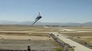 B-2 Spirit Flies In Low and Slow