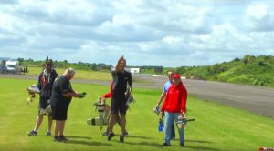 RC P-51 Pulls Too Many Gs, Loses Its Wing And Crashes