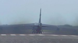 Gigantic B-52 Blasts A Tremendous Smoke Cloud – Choke On This!