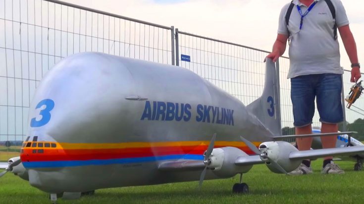 RC Aero Spacelines Super Guppy Model Crash | World War Wings Videos