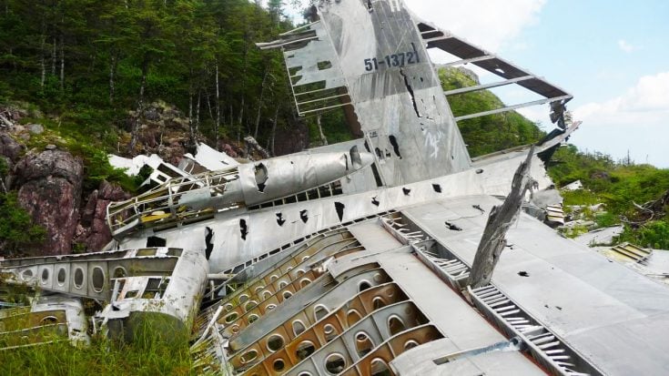 A Rare Look At The B-36 Crash Site Which Then Claimed A B-29 Rescue Crew | World War Wings Videos