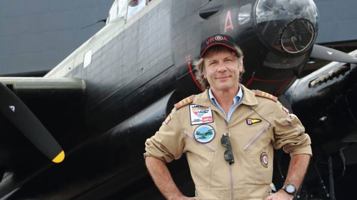 Iron Maiden’s Bruce Dickinson Got To Fly In His Favorite WWII Bomber Before Show | World War Wings Videos