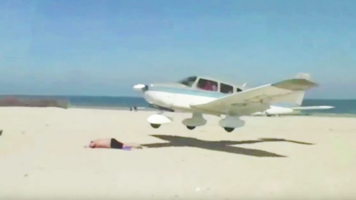 Pilot Nearly Misses Sunbather By Inches, Slams Into Fence | World War Wings Videos