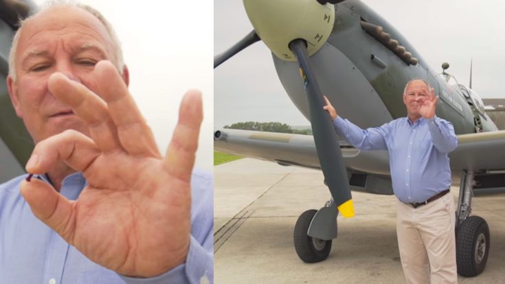 Given A Single Spitfire Rivet On A Dare – 14 Years Later He Leaves Them Speechless | World War Wings Videos