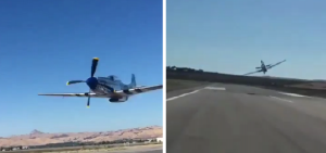 P-51 Fast and Low, Right By Cameraman