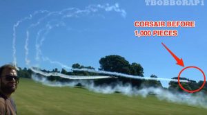 Corsair and FW-190 RC Planes Midair Collision – Guess Which One Got Destroyed
