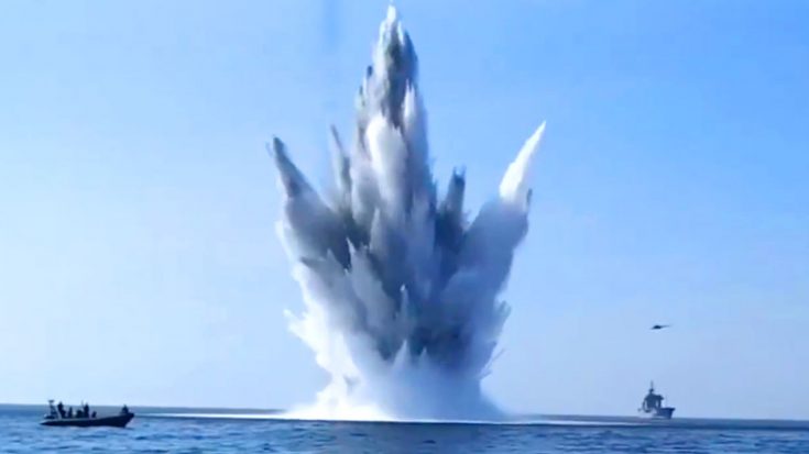 Elite Unit Tracks Down WWII-Era Mines – Gigantic Explosions Shake The Seas | World War Wings Videos