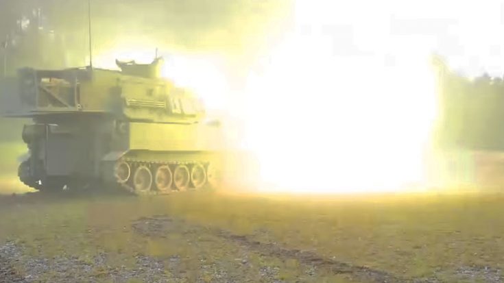 Massive Howitzers Obliterate Heavy Vehicles In Single Blast – Damn That’s Loud | World War Wings Videos