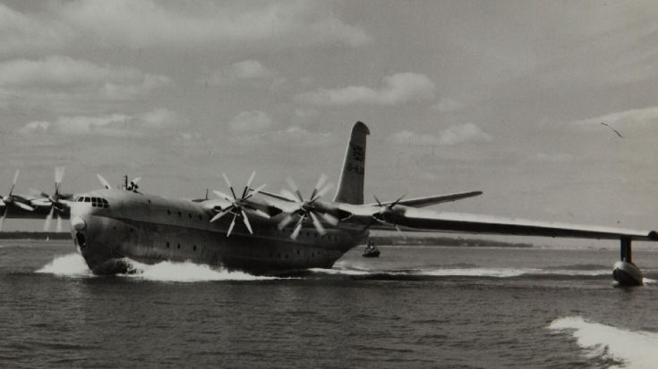 Largest All-Metal Flying Boat- Footage Of Maiden Flight Of  Saunders Princess | World War Wings Videos