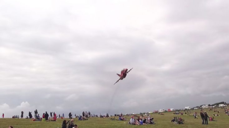Red Arrows Make Two Killer Flybys  50ft Over Camped Out Spectators-Turn Up The Volume! | World War Wings Videos