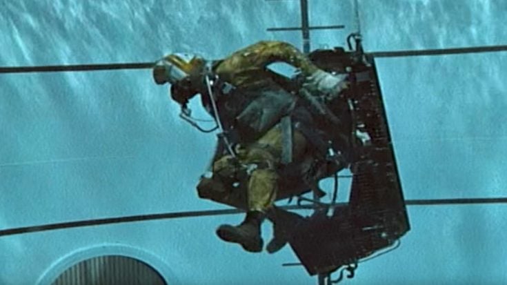 This Vintage Underwater Ejection Training Footage Will Make You Literally Hold Your Breath | World War Wings Videos