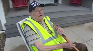 Neighbors Band Together To Help WWII Vet Keep Going-Get The Tissues Ready!