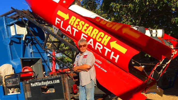 Man Builds Homemade Rocket To Launch Himself And Prove Earth Is Flat ...