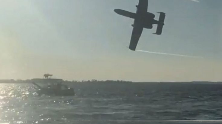 A-10 Pilots Buzz Boaters- Comes In Low | World War Wings Videos