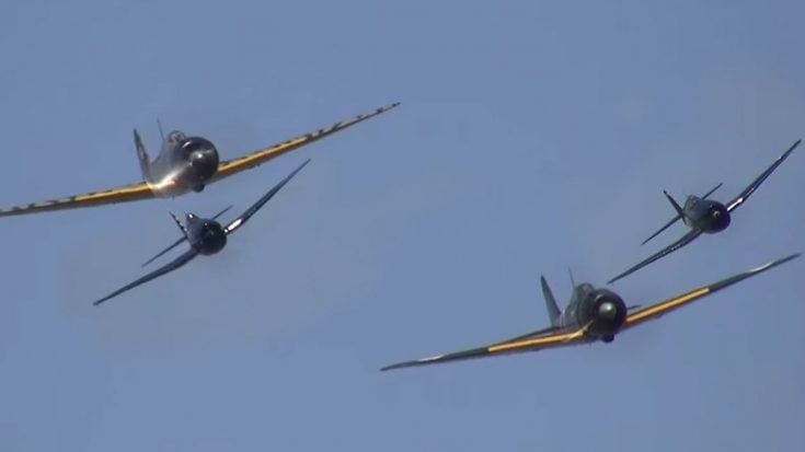 Pair Of Zeros Take On A Pair Of Hellcats | World War Wings Videos