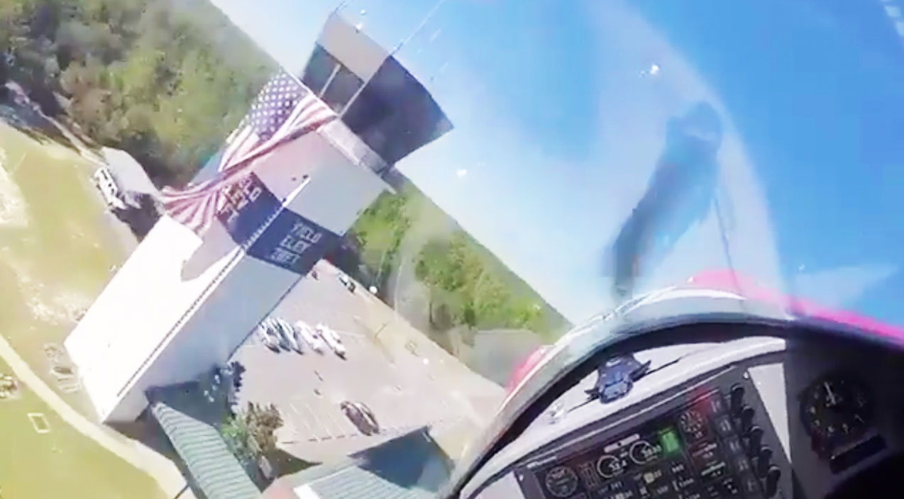 Here's What Buzzing The Tower Looks Like From The Cockpit World War Wings