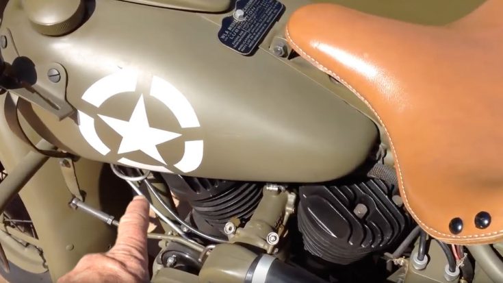 1942 WWII Harley Davidson WLA Start Up | World War Wings Videos