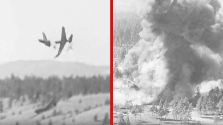 Midair Collision of Two Allied Aircraft in World War II | World War Wings Videos