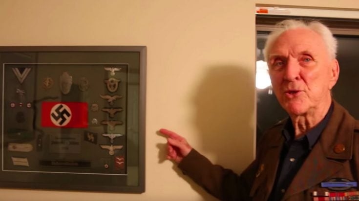 WWII Veteran Shows Off War Trophies Taken From Defeated Nazis | World War Wings Videos