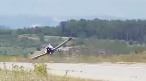 Pilot Drifts Onto Runway After Landing In The Bushes