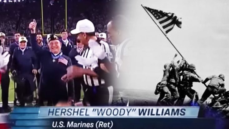 The WWII Veteran Who Flipped The Coin At Super Bowl 52 Had No Business Being There | World War Wings Videos