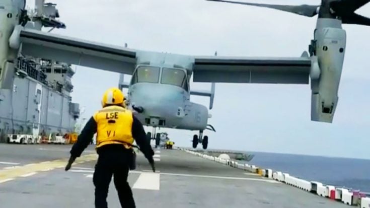 Here’s How Incredibly Squirrelly V-22s Get 20 Feet Above Water-Buckle Up | World War Wings Videos