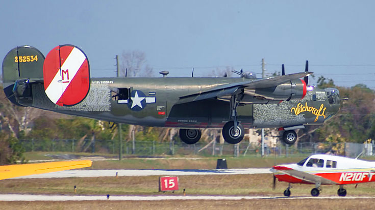 Last Airworthy B-24J Liberator Involved In Freak Accident | World War Wings Videos