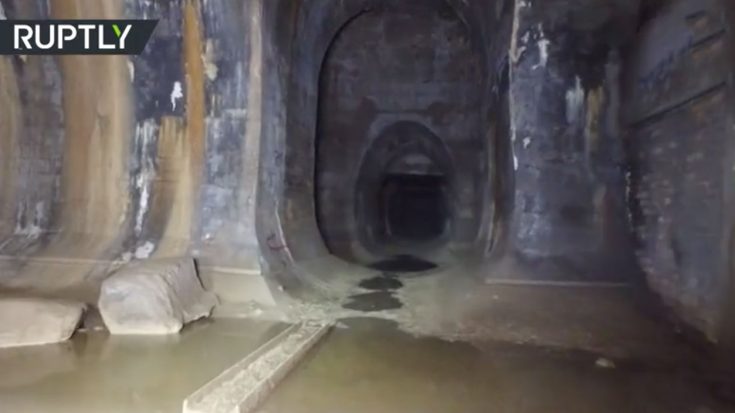 Step Inside A Haunting 60-Mile Nazi Tunnel/Bunker System | World War Wings Videos
