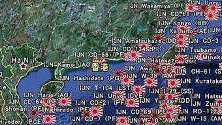 This Map Of All Sunken Japanese Ships During WWII Is Absolutely Mind-blowing | World War Wings Videos