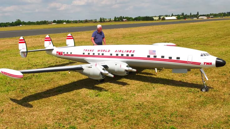 After 5 Years Of Building RC Connie It Finally Takes Off | World War Wings Videos