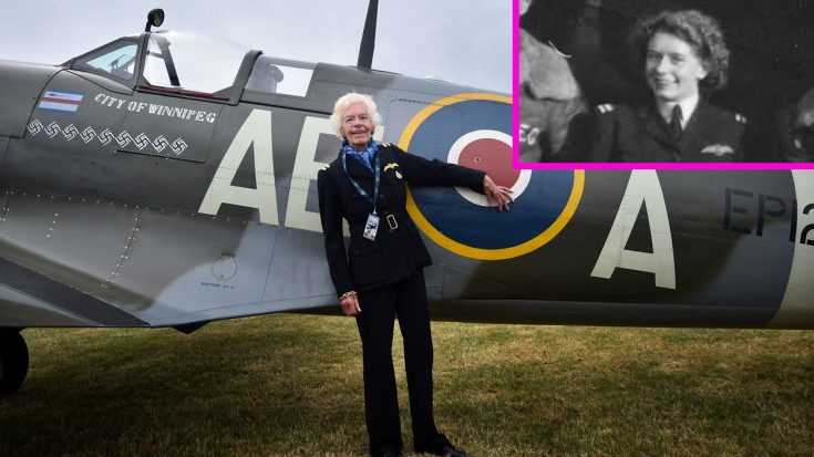 Today We Mourn The Loss Of One Of The Few Remaining Female Spitfire Pilots | World War Wings Videos