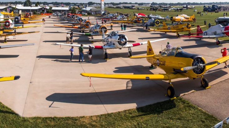 Latest Pics And Vids From Yesterday’s Oshkosh Airshow | World War Wings Videos