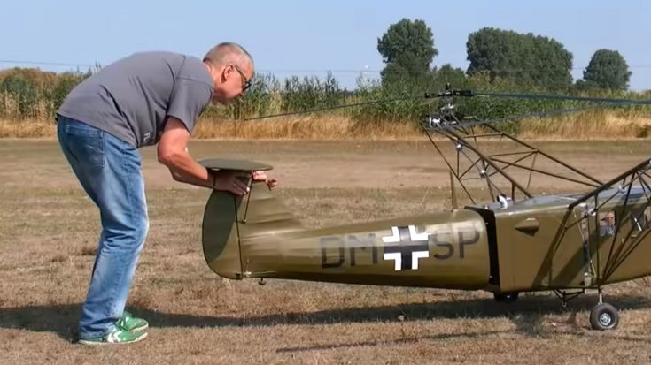 WWII German Rc Helicopter- Focke-Achgelis Fa 223 Dragon | World War Wings Videos