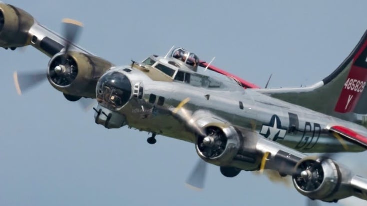 These Massive B-17s Pull Off Crazy Low Flybys | World War Wings Videos