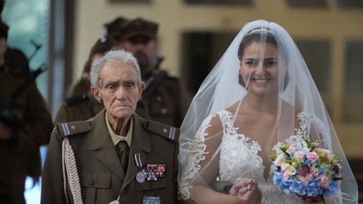WWII Vet Just Walked Granddaughter Down Aisle And Passed 2 Days Later | World War Wings Videos WWII Vet Just Walked Granddaughter Down Aisle And Passed 2 Days Later | World War Wings Videos