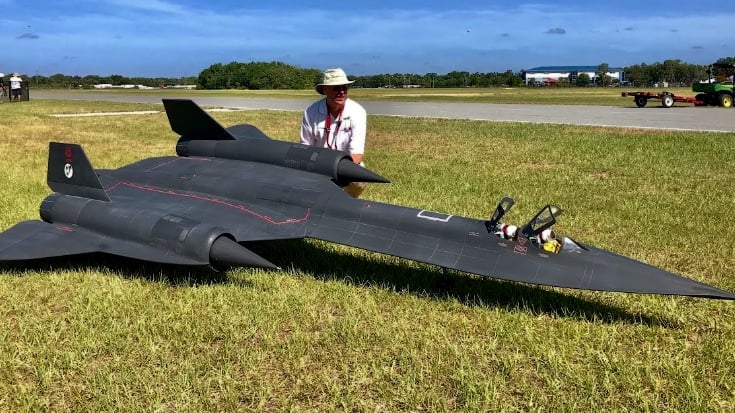 sr 71 blackbird rc jet