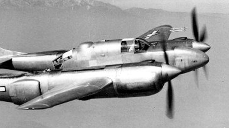 If P-38 And P-61 Had A Baby You’d Get The XP-58 Chain Lightning (Footage) | World War Wings Videos