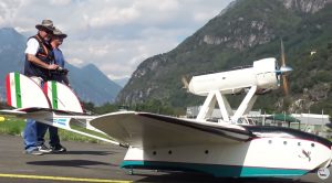 Large Savoia-Marchetti S.55 Remote Controlled Plane Takes To The Skies