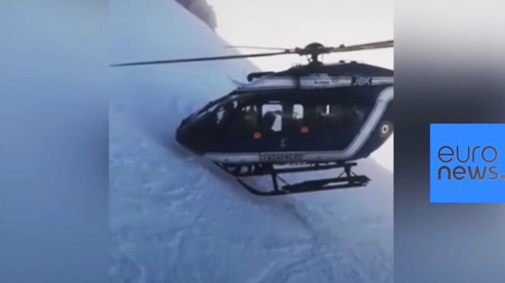 Skiers Capture Pilot’s Incredible Extraction After Their Buddy Got Hurt | World War Wings Videos