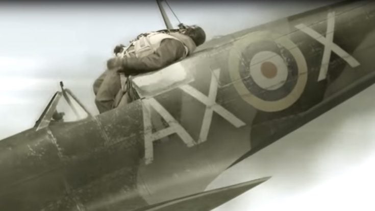 Pilot Gets Stuck On Top Of Diving Spitfire – Here’s How He Survived | World War Wings Videos