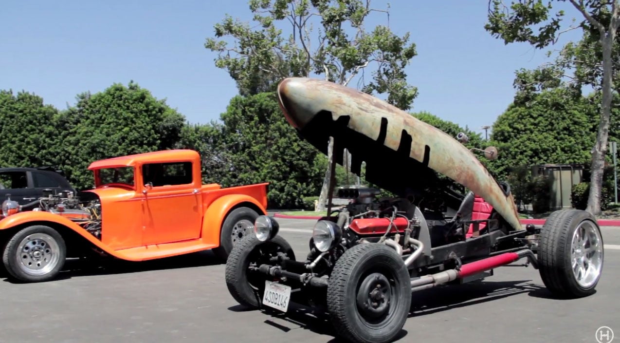 Hot Rod Made Out Of WWII Plane Fuel Tank.