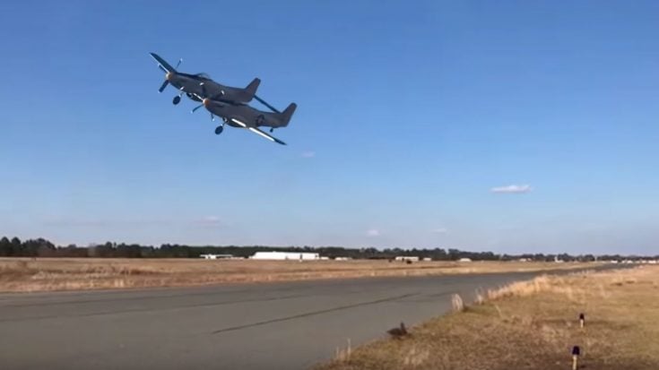 Footage Of The World’s Only XP-82 Twin Mustang Actually Flying | World War Wings Videos