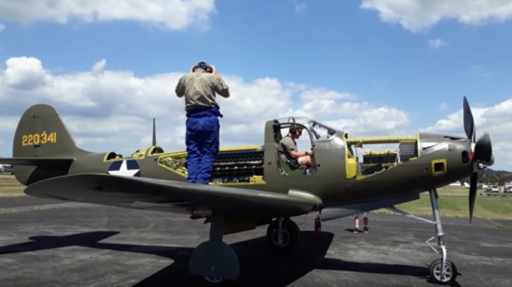Restoration: Hear P-39 Airacobra Run Its Engine For The First Time | World War Wings Videos