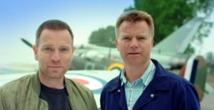 Ewan McGregor And His Fighter Pilot Brother Flew WWII Planes To Celebrate The RAF’s 100th Year